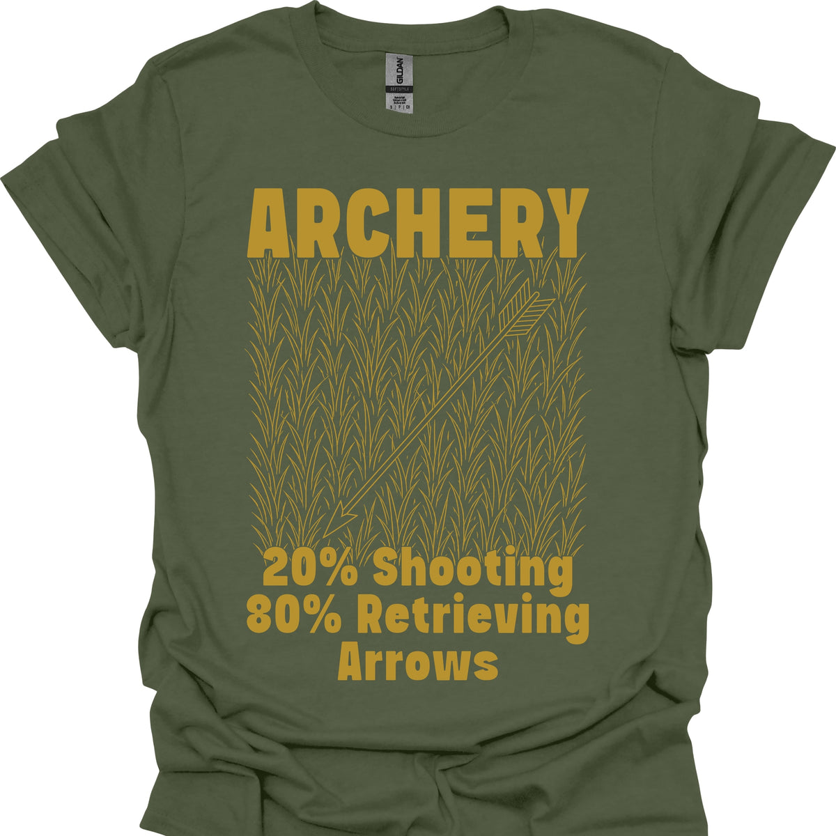 20% Shooting, 80% Retrieving Arrows
