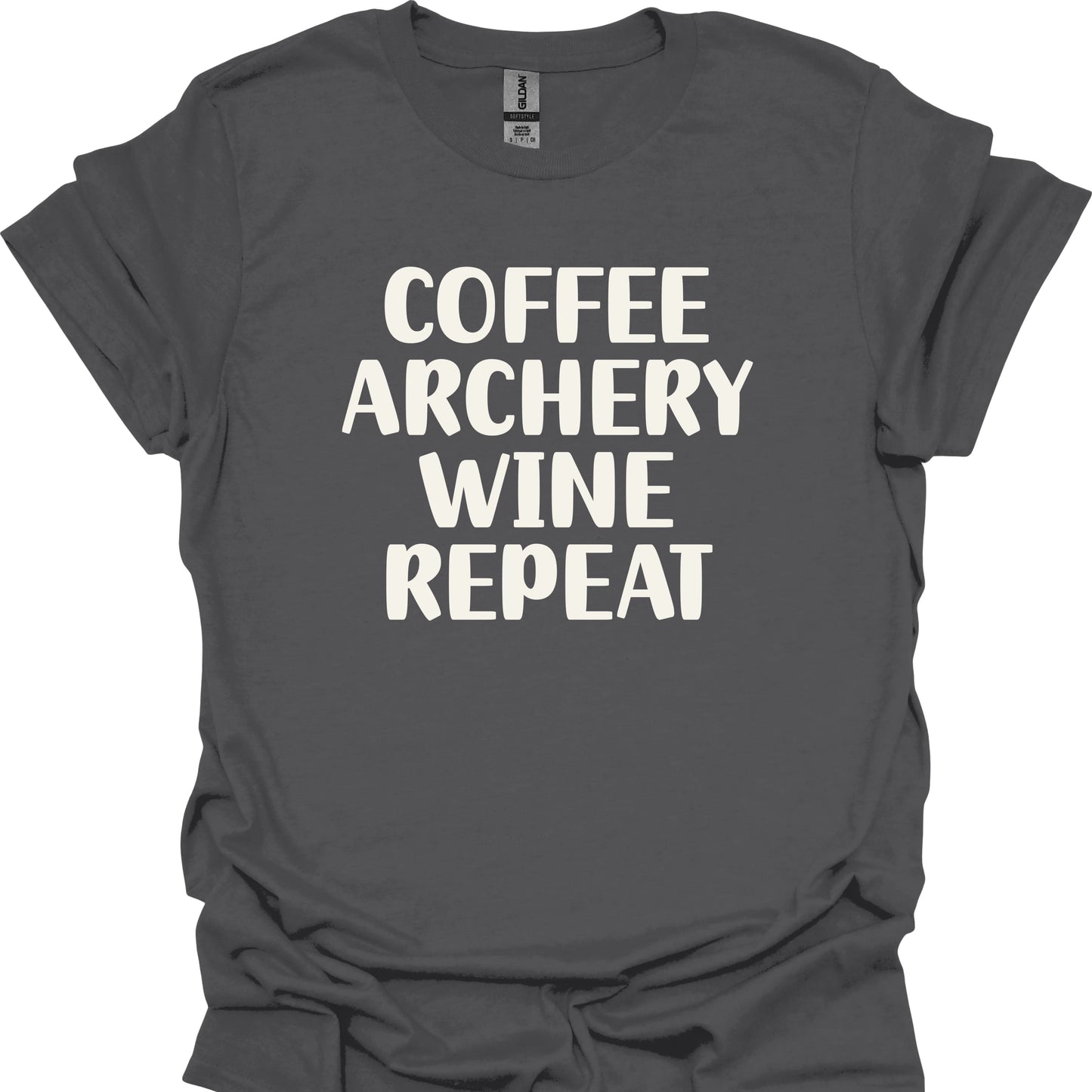 Coffee, Archery, Wine, Repeat