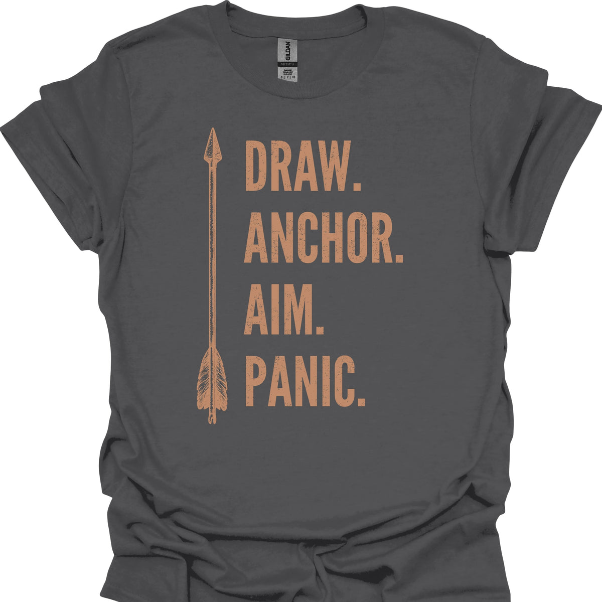 Draw. Anchor. Aim. Panic.