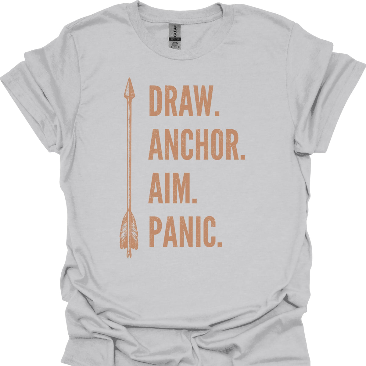 Draw. Anchor. Aim. Panic.