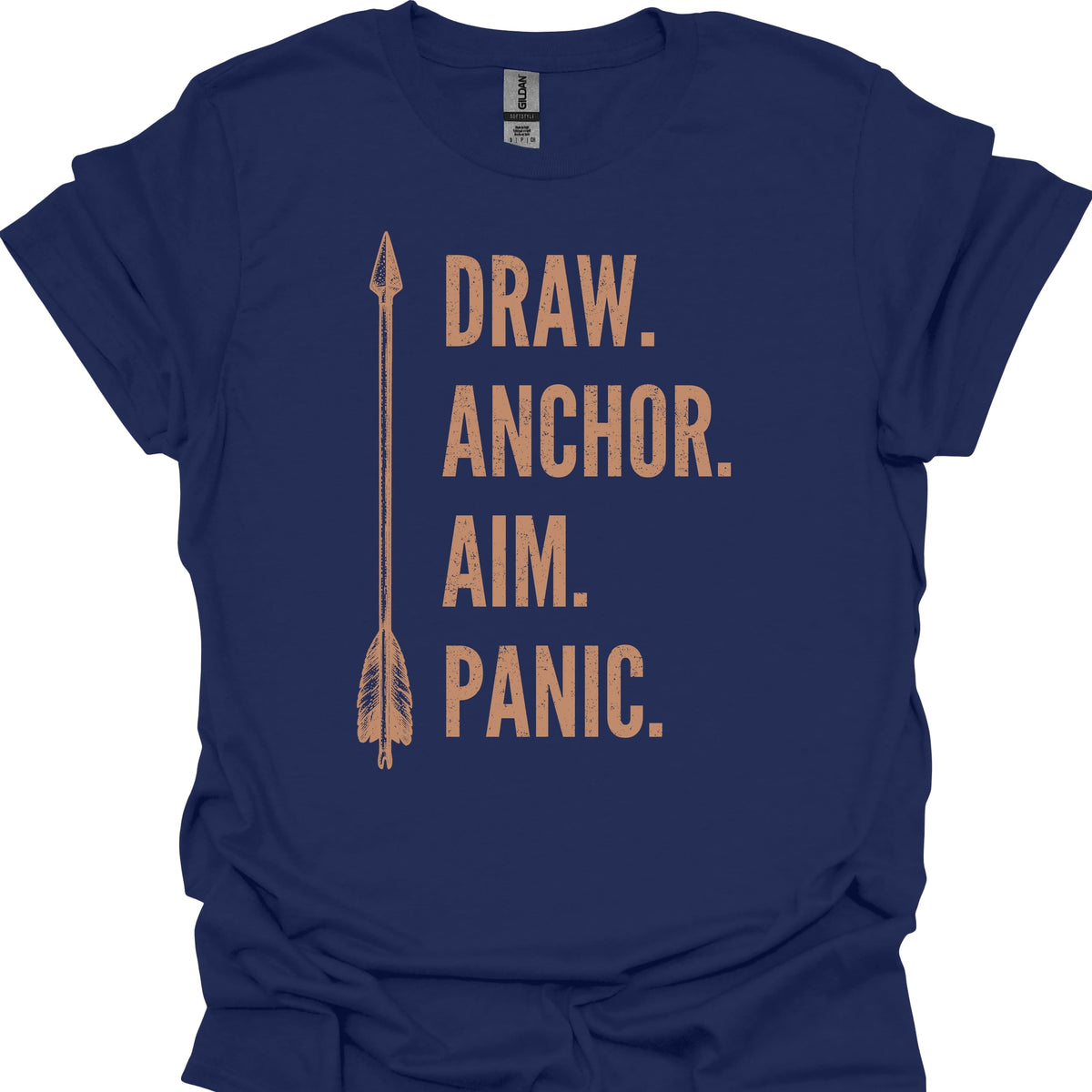 Draw. Anchor. Aim. Panic.
