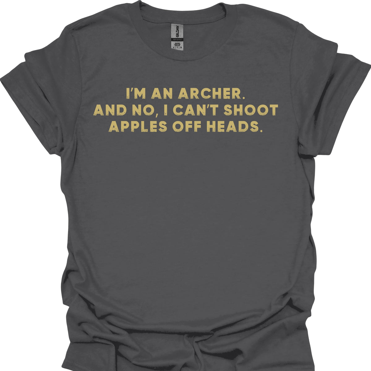 No Shooting Apples Off Heads