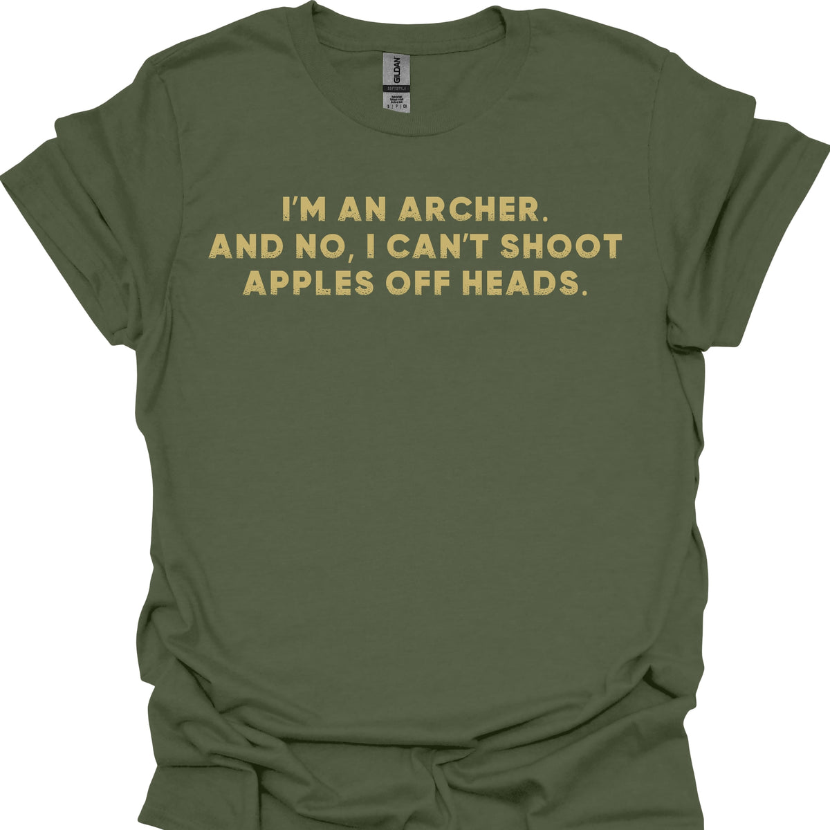 No Shooting Apples Off Heads