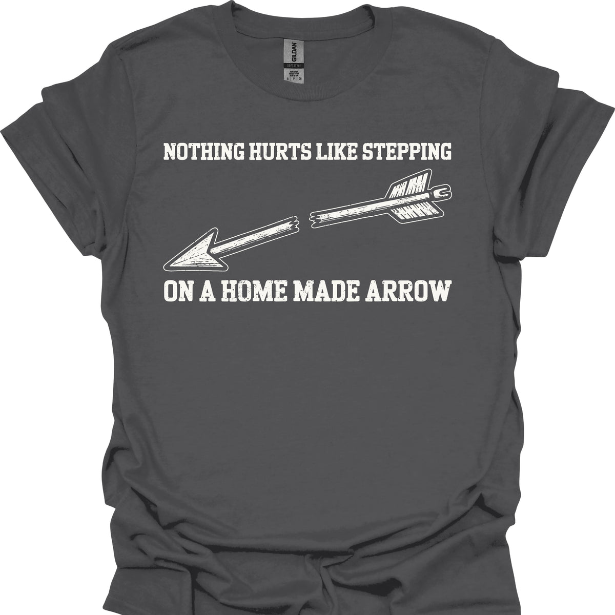 Stepping on a Homemade Arrow