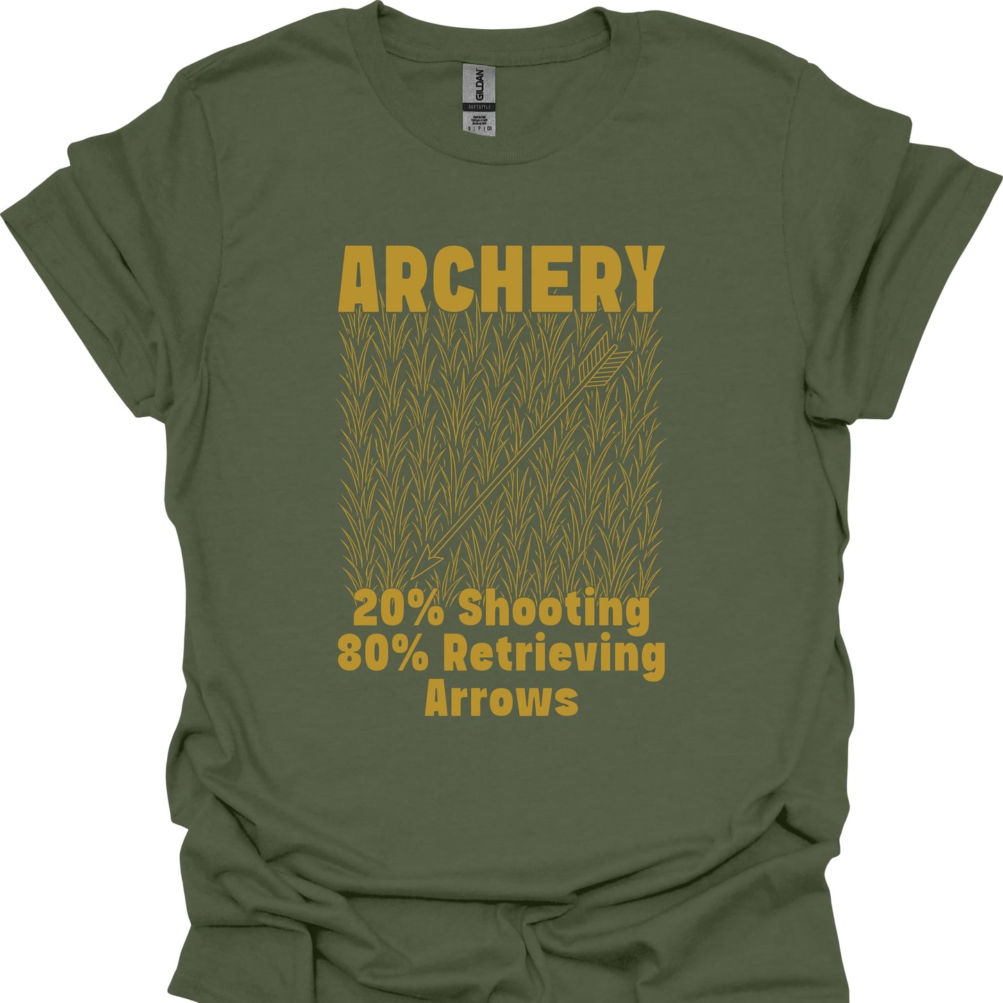 20% Shooting, 80% Retrieving Arrows