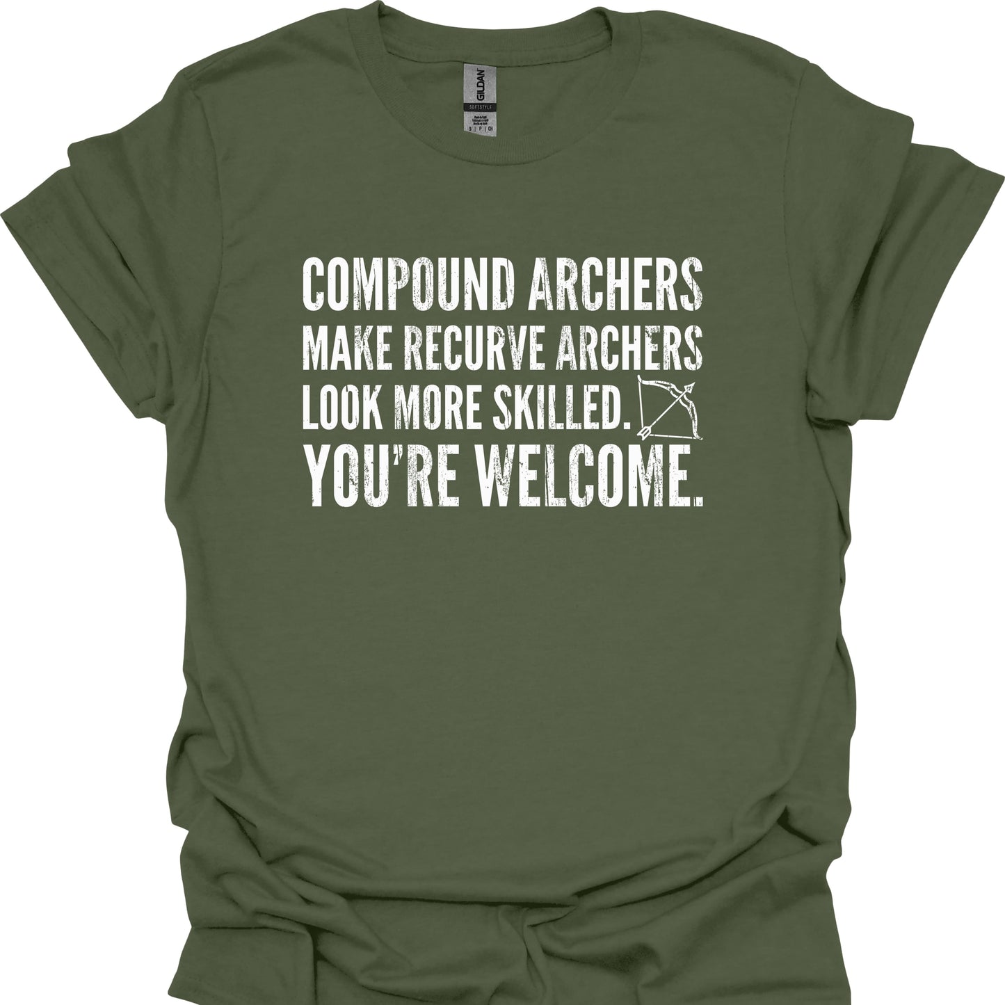 Compound Archers Make Recurve Archers Look More Skilled. You're Welcome.