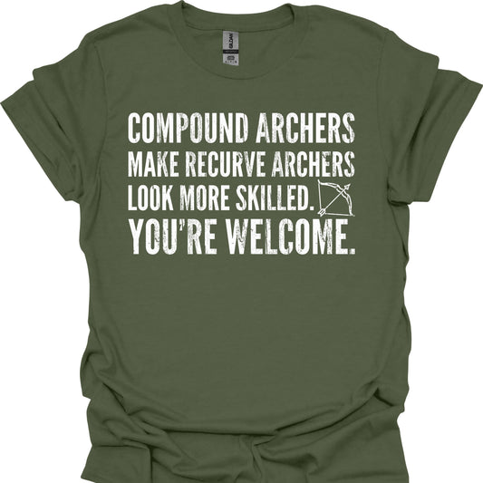 You're Welcome, Recurve Archers.
