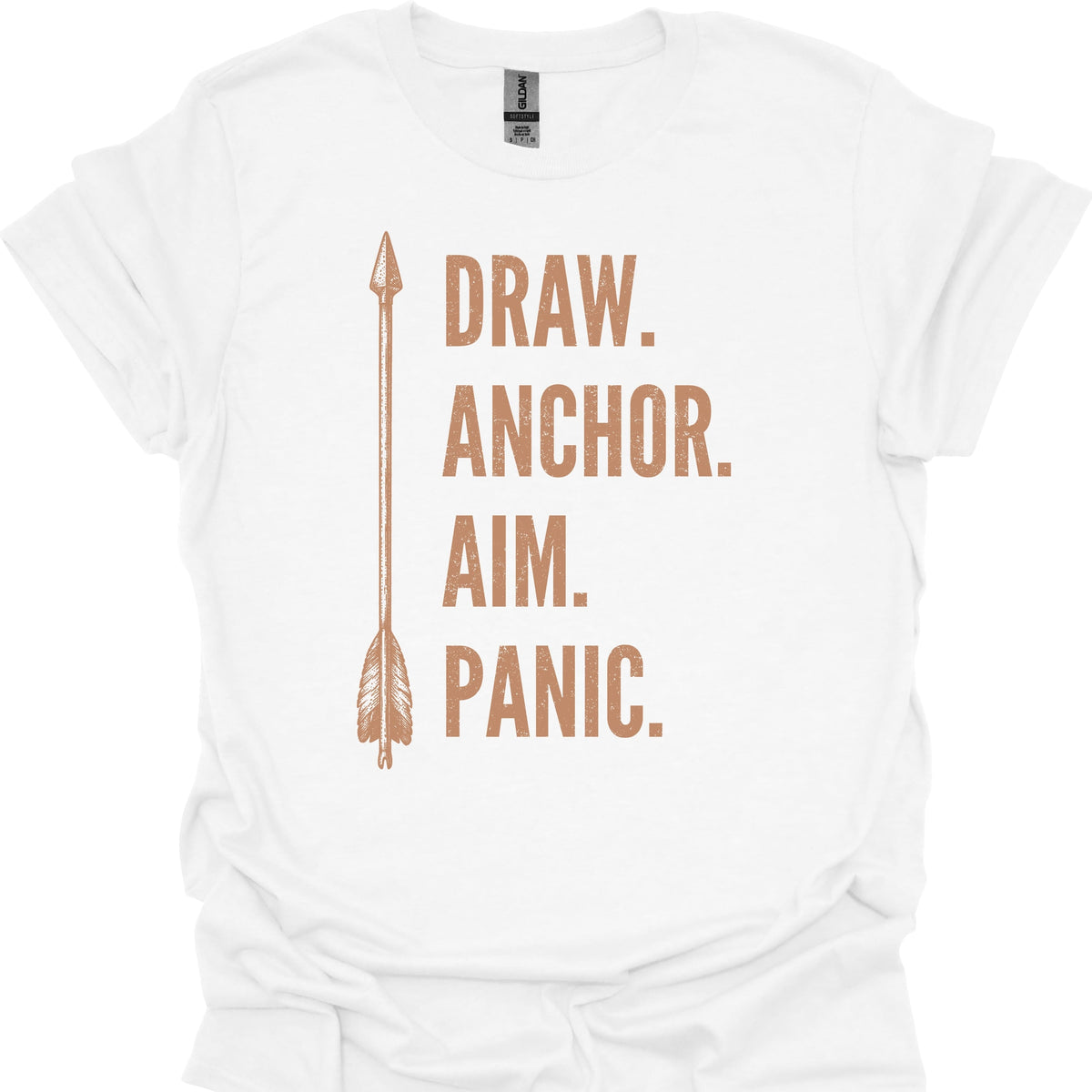 Draw. Anchor. Aim. Panic.