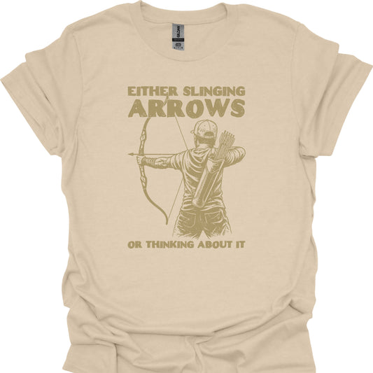 Either Slinging Arrows or Thinking About It