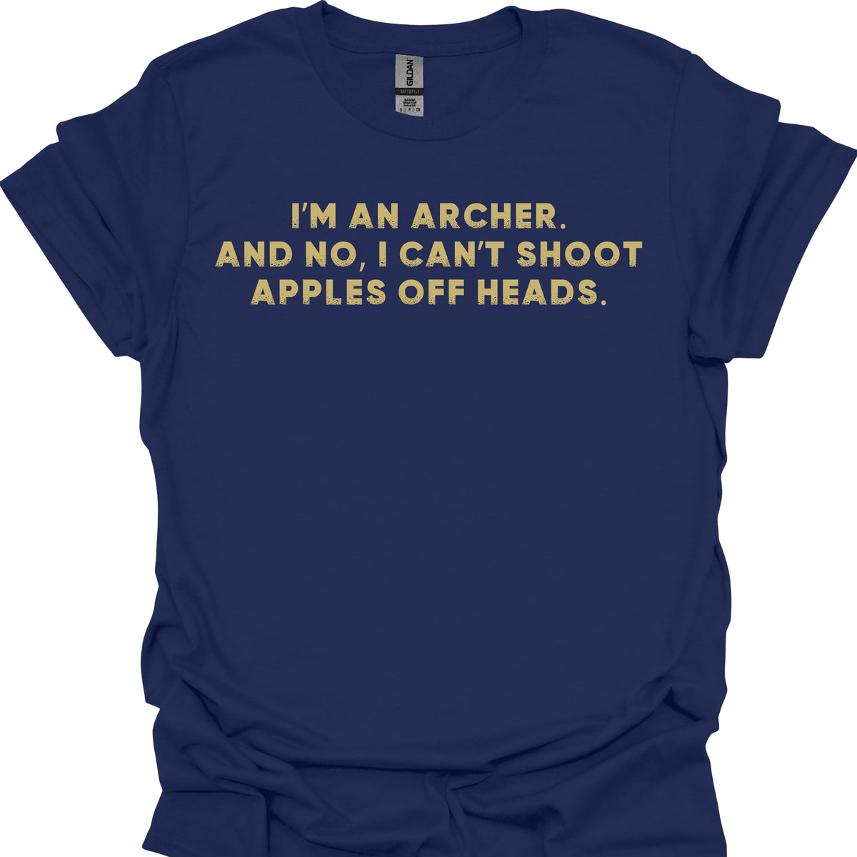 No Shooting Apples Off Heads