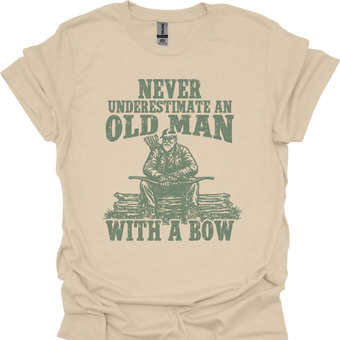 Never Underestimate an Old Man with a Bow