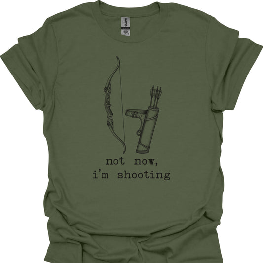Not Now, I’m Shooting