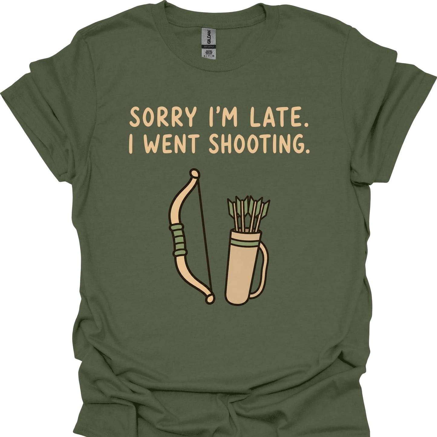 Sorry I'm Late. I Went Shooting.